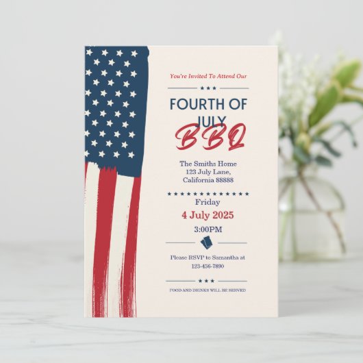 Uitnodiging (Staand voorkant)