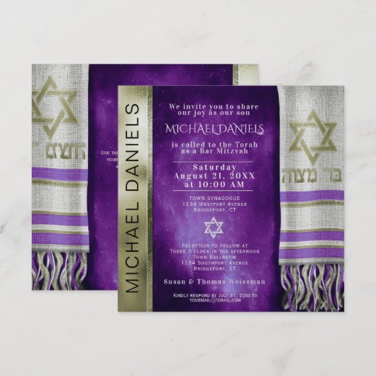 Uitnodiging (Voorkant / Achterkant)