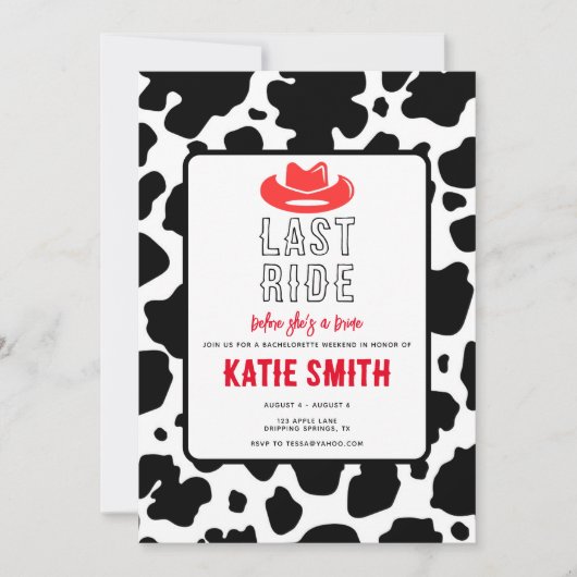 Uitnodiging (Voorkant)