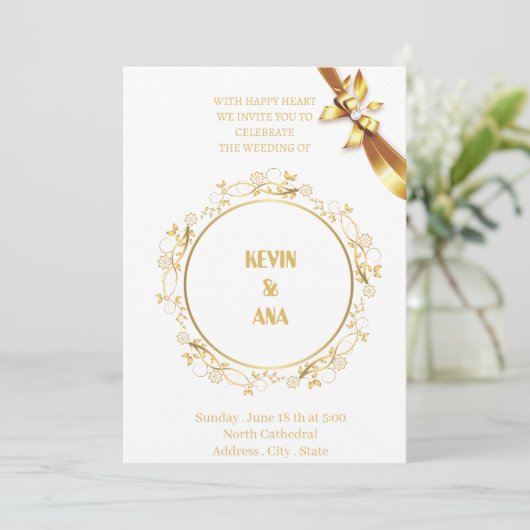 Uitnodiging (Staand voorkant)