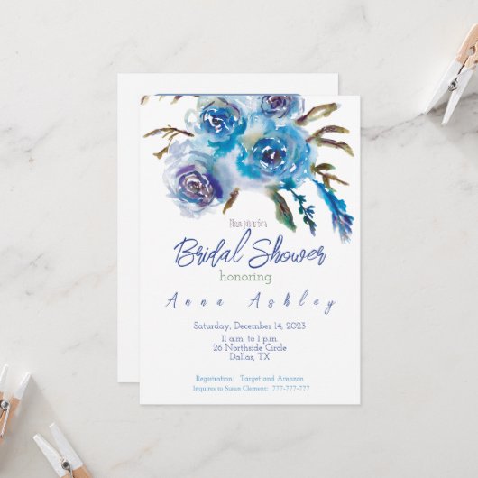 Uitnodiging (Voorkant / Achterkant in situ)