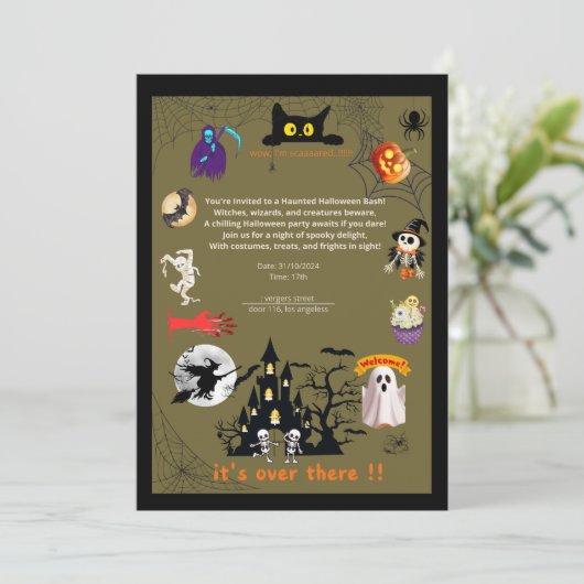 Uitnodiging (Staand voorkant)