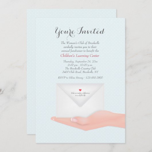 Uitnodiging (Voorkant / Achterkant)