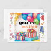 Uitnodiging (Voorkant / Achterkant)