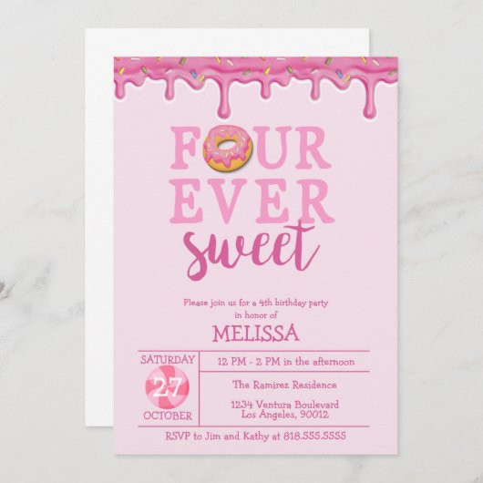 Uitnodiging (Voorkant / Achterkant)