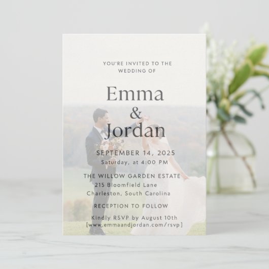 Uitnodiging (Staand voorkant)