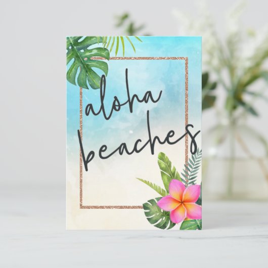 Uitnodiging (Staand voorkant)