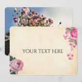 Uitnodiging (Voorkant / Achterkant)