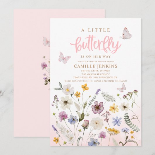 Uitnodiging (Voorkant / Achterkant)