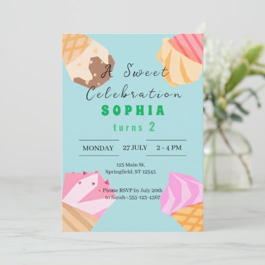 Uitnodiging (Staand voorkant)