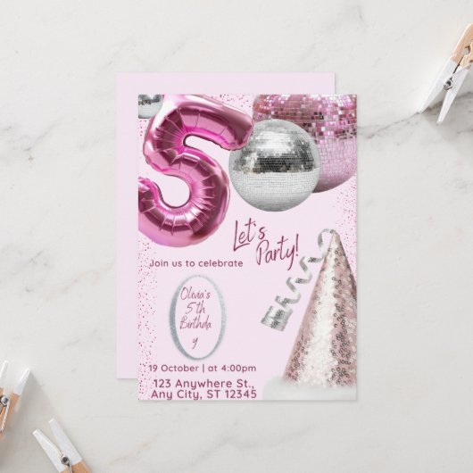 Uitnodiging (Voorkant / Achterkant in situ)