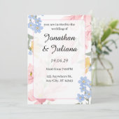 uitnodiging (Staand voorkant)