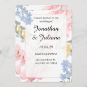 uitnodiging (Voorkant / Achterkant)