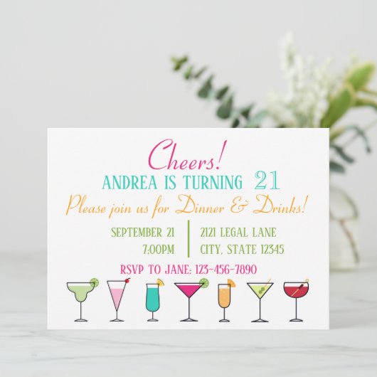 Uitnodiging (Staand voorkant)