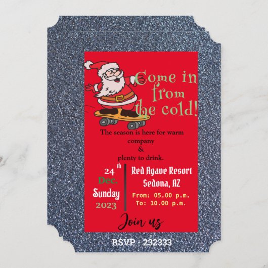 Uitnodiging (Voorkant / Achterkant)