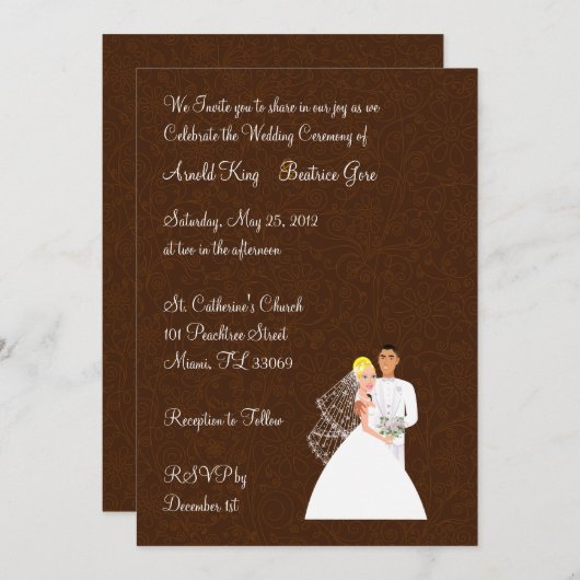 Uitnodiging (Voorkant / Achterkant)