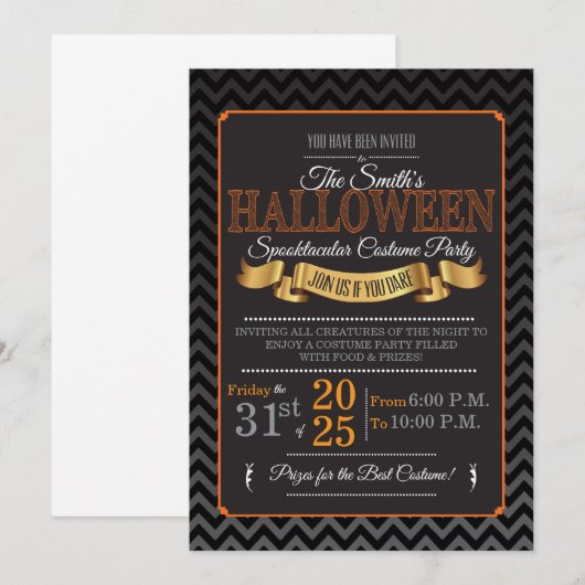 Uitnodiging (Voorkant / Achterkant)