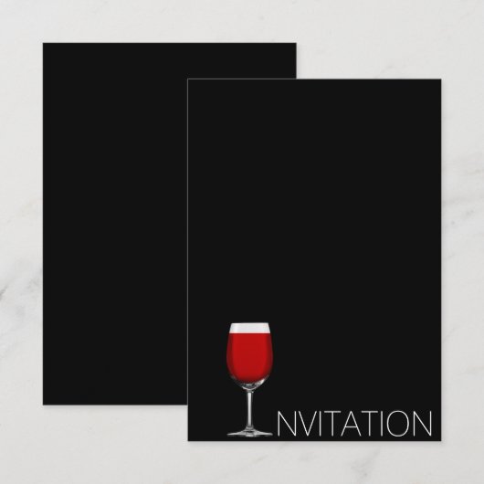 Uitnodiging (Voorkant / Achterkant)