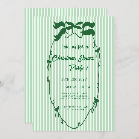 Uitnodiging (Voorkant / Achterkant)