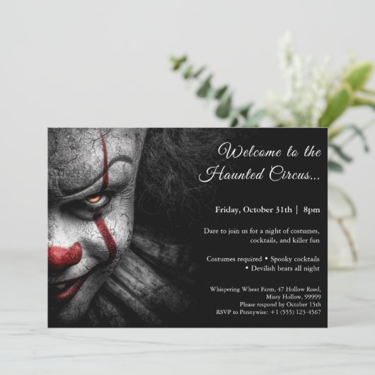 Uitnodiging (Staand voorkant)