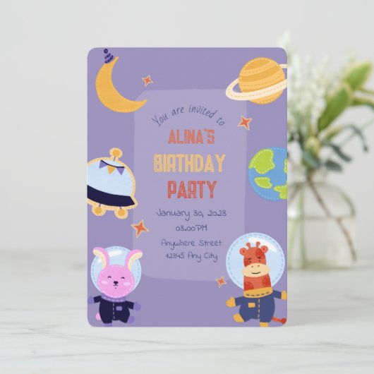 Uitnodiging (Staand voorkant)