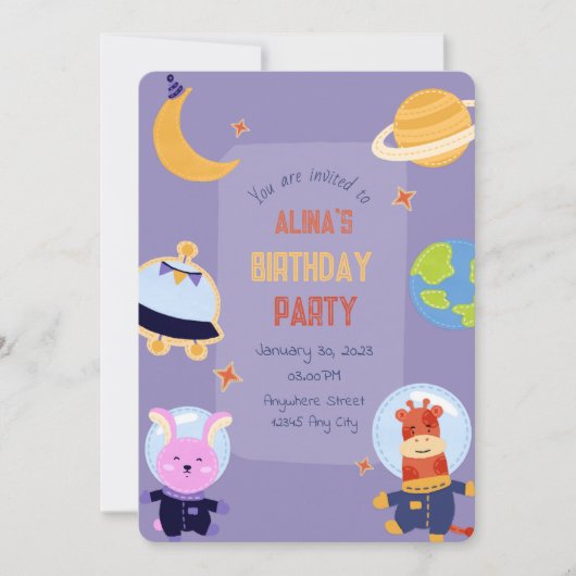 Uitnodiging (Voorkant)