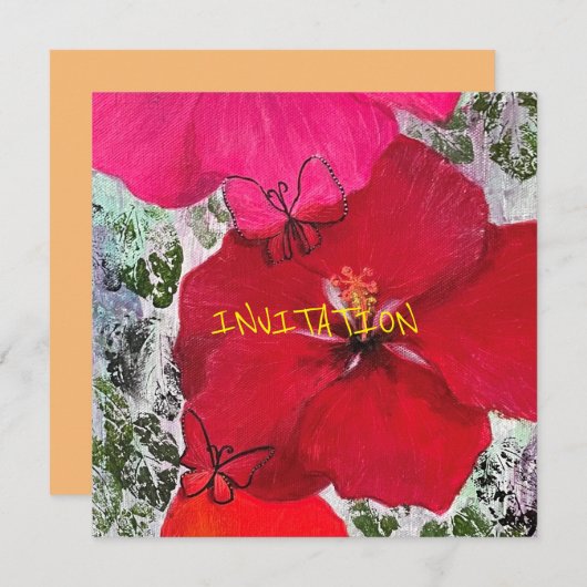 Uitnodiging (Voorkant / Achterkant)