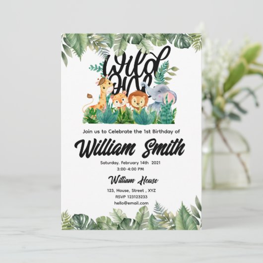 Uitnodiging (Staand voorkant)