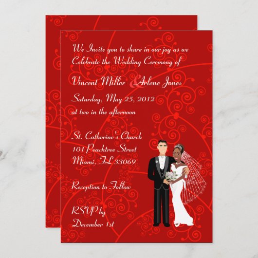 Uitnodiging (Voorkant / Achterkant)