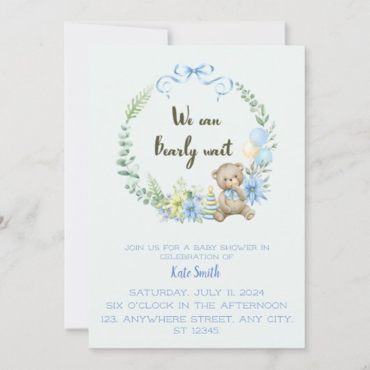 Uitnodiging (Voorkant)