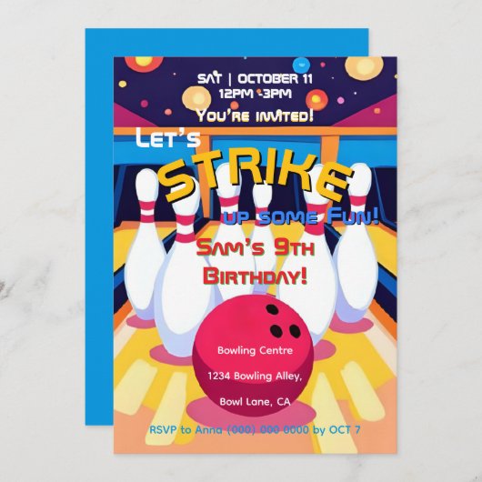 Uitnodiging (Voorkant / Achterkant)