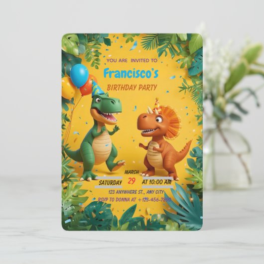 Uitnodiging (Staand voorkant)