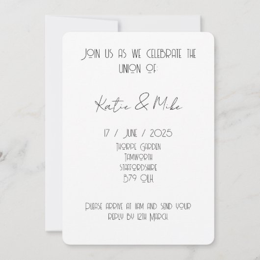 Uitnodiging (Achterkant)