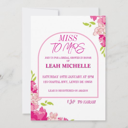 Uitnodiging (Voorkant)