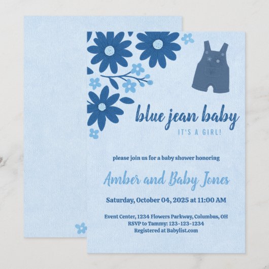 Uitnodiging (Voorkant / Achterkant)