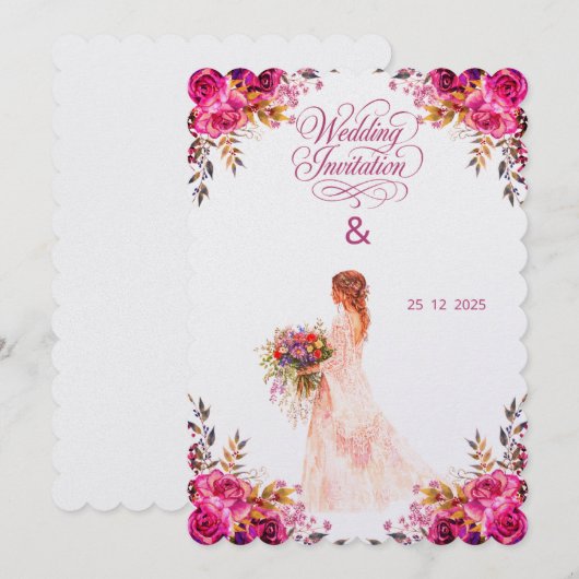 Uitnodiging (Voorkant / Achterkant)