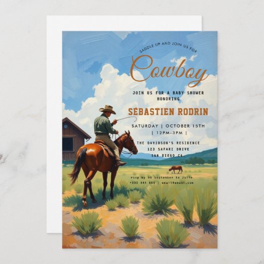 Uitnodiging (Voorkant / Achterkant)