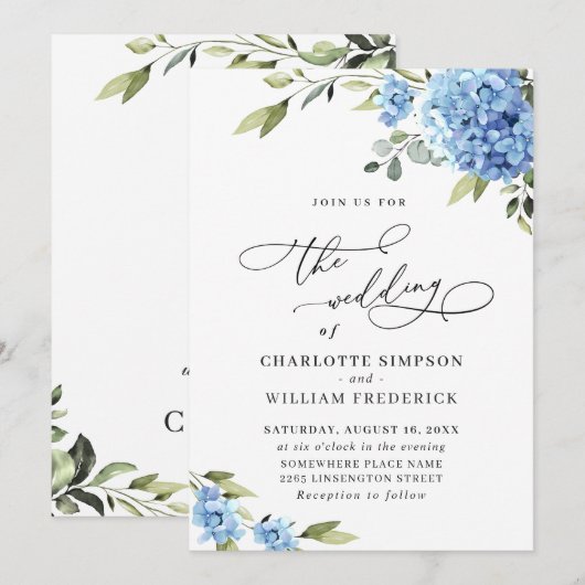 Uitnodiging (Voorkant / Achterkant)