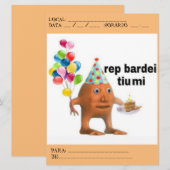 Uitnodiging (Voorkant / Achterkant)