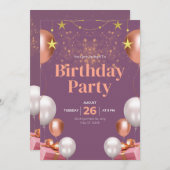 Uitnodiging (Voorkant / Achterkant)