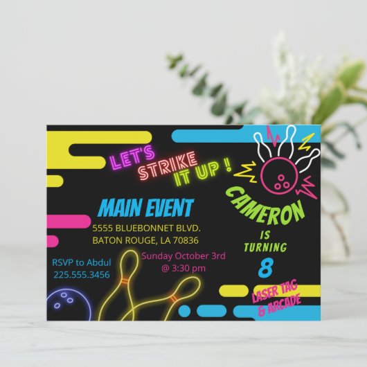 Uitnodiging (Staand voorkant)