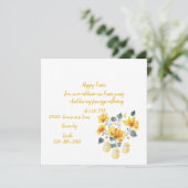 Uitnodiging (Staand voorkant)