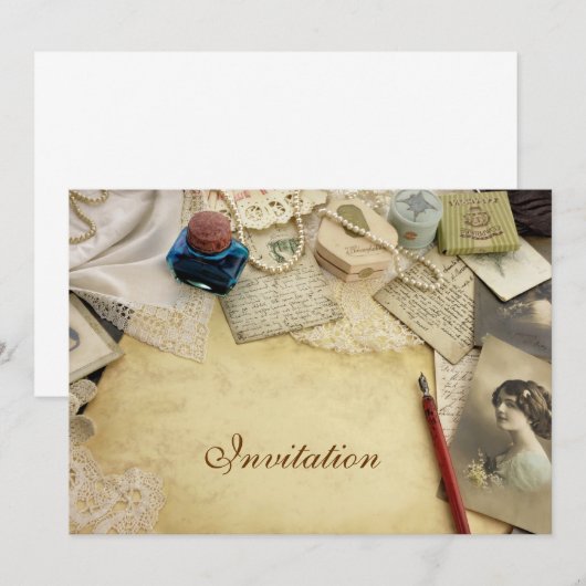 uitnodiging (Voorkant / Achterkant)