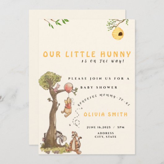 Uitnodiging (Voorkant / Achterkant)