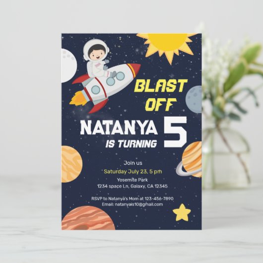 Uitnodiging (Staand voorkant)