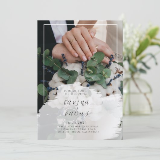 Uitnodiging (Staand voorkant)