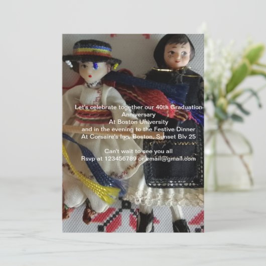 Uitnodiging (Staand voorkant)