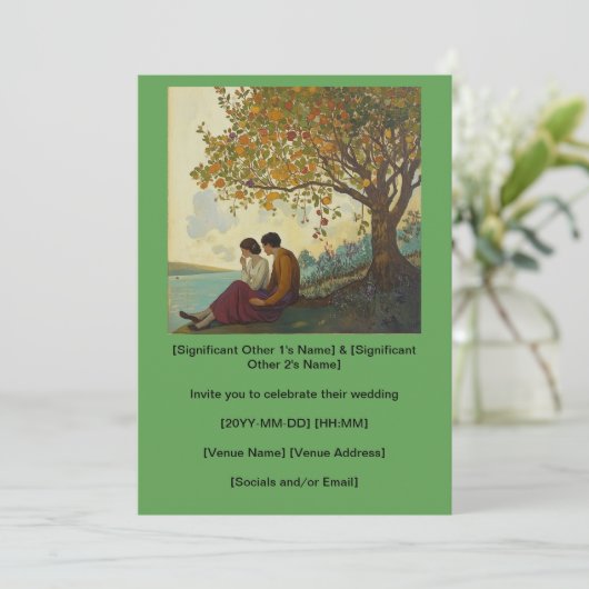 Uitnodiging (Staand voorkant)