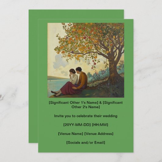 Uitnodiging (Voorkant / Achterkant)