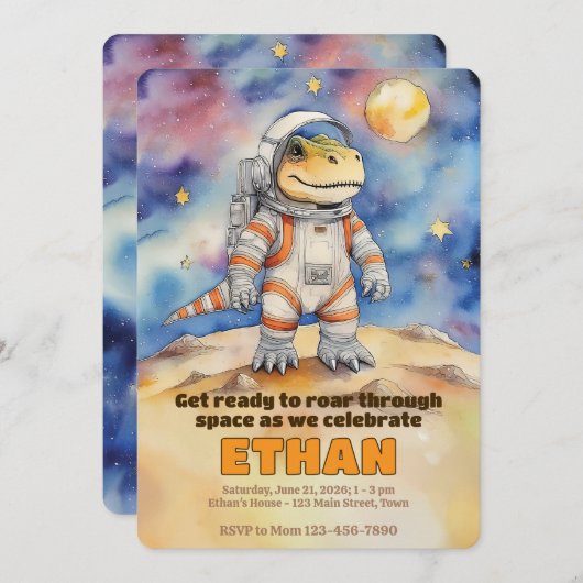 Uitnodiging (Voorkant / Achterkant)